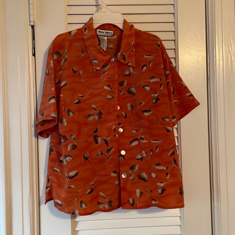 Olivia James vintage blouse great condition